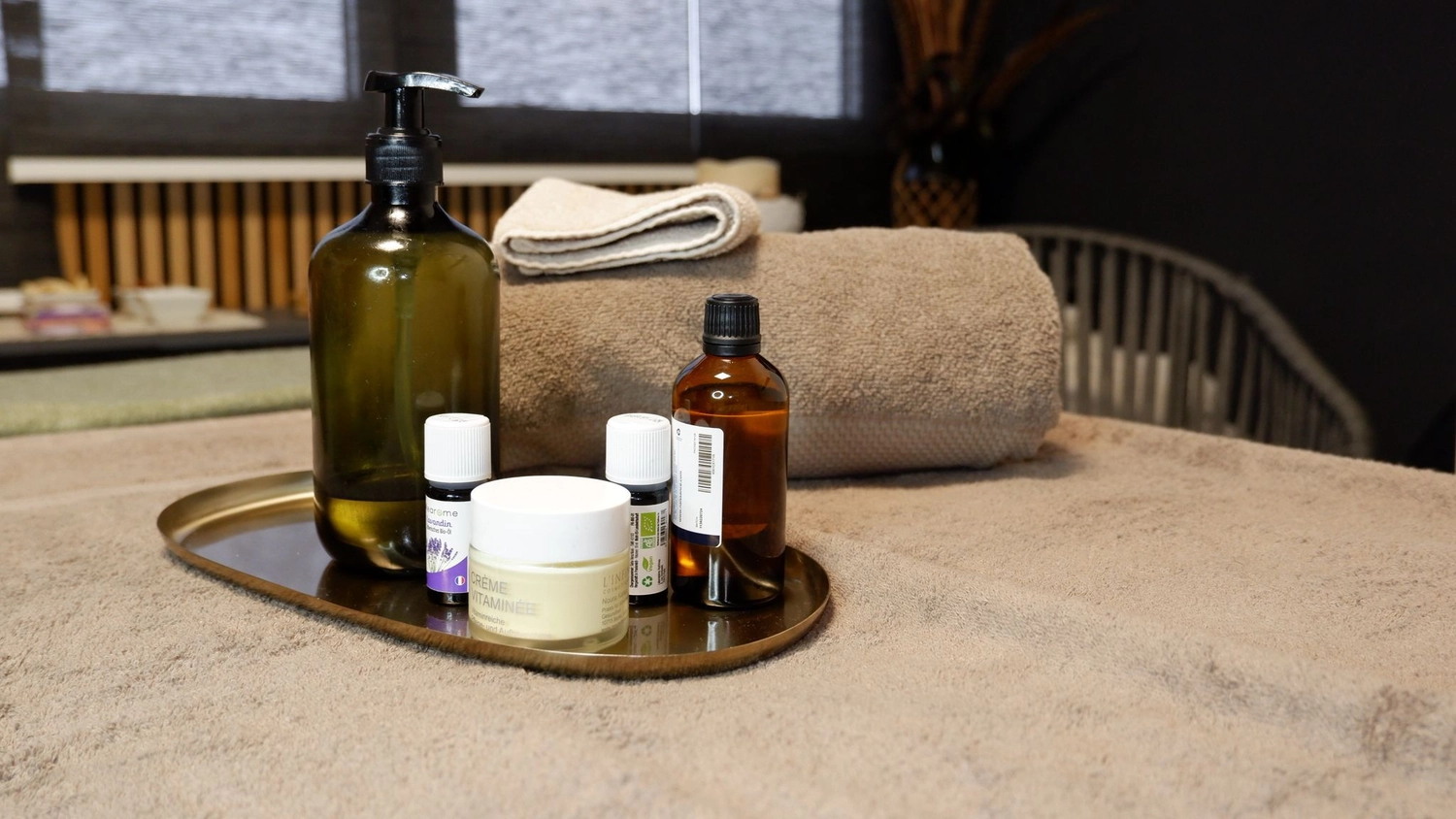 HeilOase - heile von innen - Massageöle und Handtücher